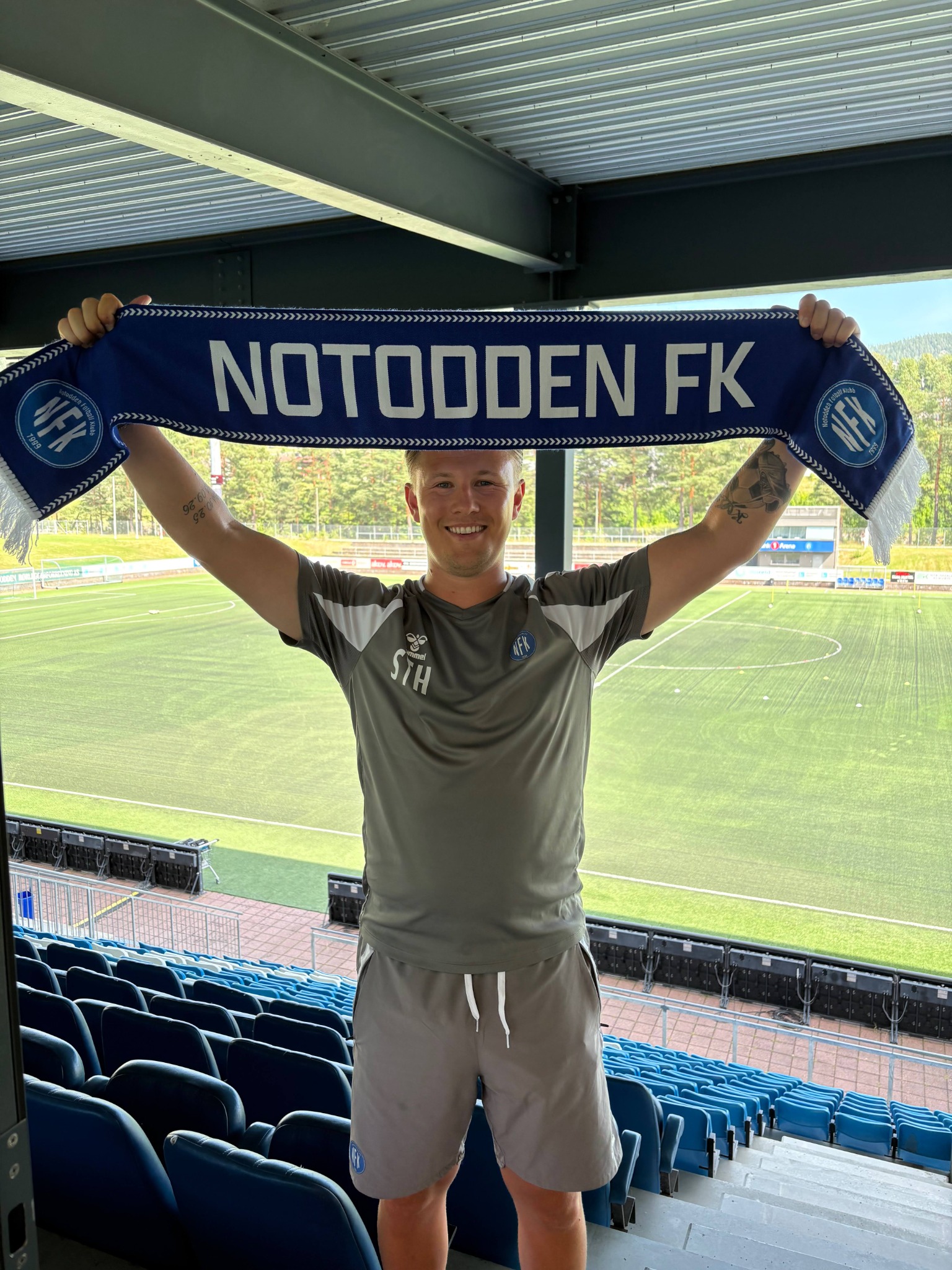 Nye Notodden-skjerf er på plass!  image